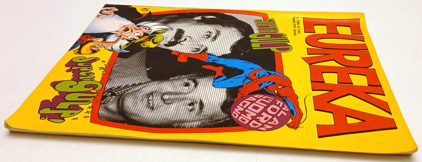 Rivista Eureka n.7 luglio 1978 - Corno- SuperGulp Alan Ford Uomo Ragno- RVSa1074