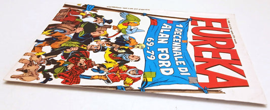 Rivista Eureka n.8 1° decennale di Alan Ford - Corno - 1979 - RVSa1081