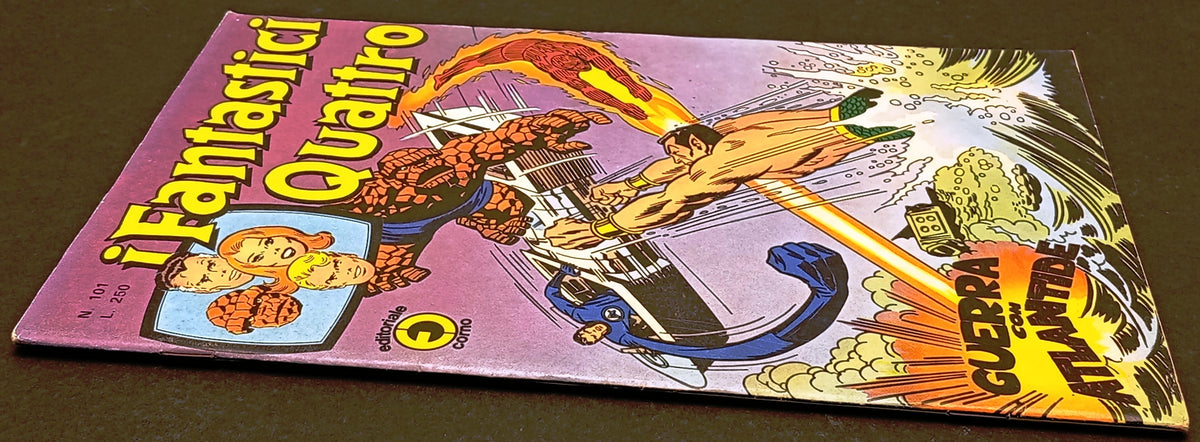 I Fantastici Quattro n.101 Guerra con Atlantide - Corno - 1975 - L26