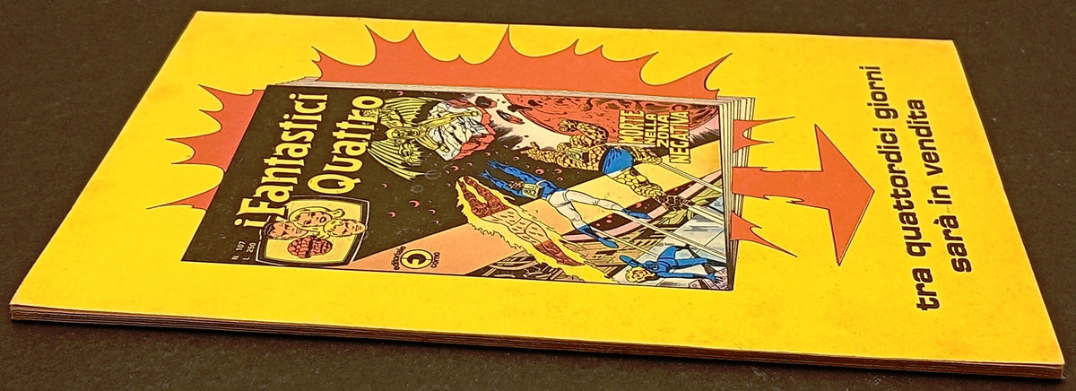 I Fantastici Quattro n.106 Il mostruoso mistero di Nega-Man - Corno - 1975 - L26