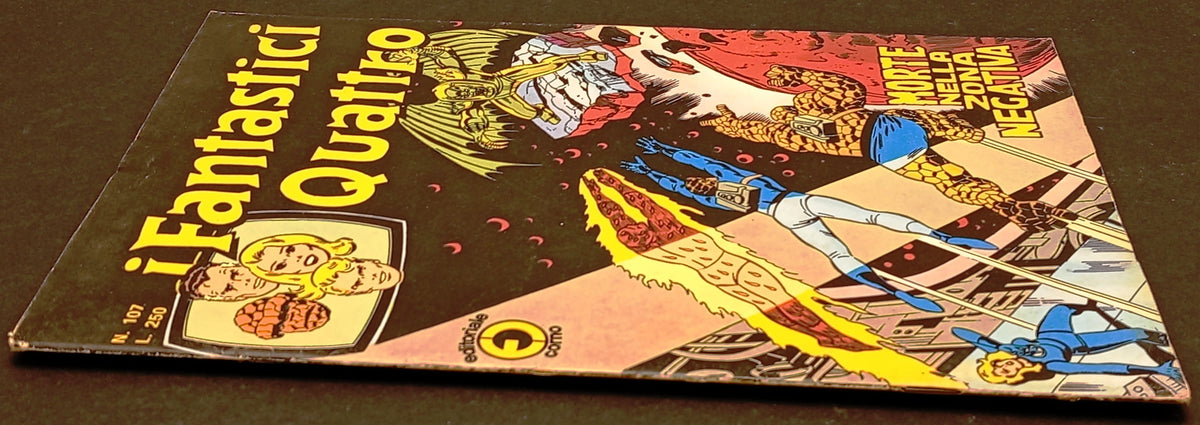 I Fantastici Quattro n.107 Morte nella zona negativa - Corno - 1975 - L26