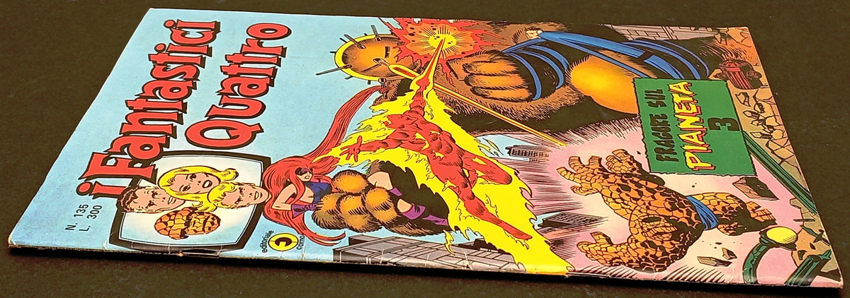 I Fantastici Quattro n.135 Fragore sul pianeta 3 - Corno - 1976 - L26