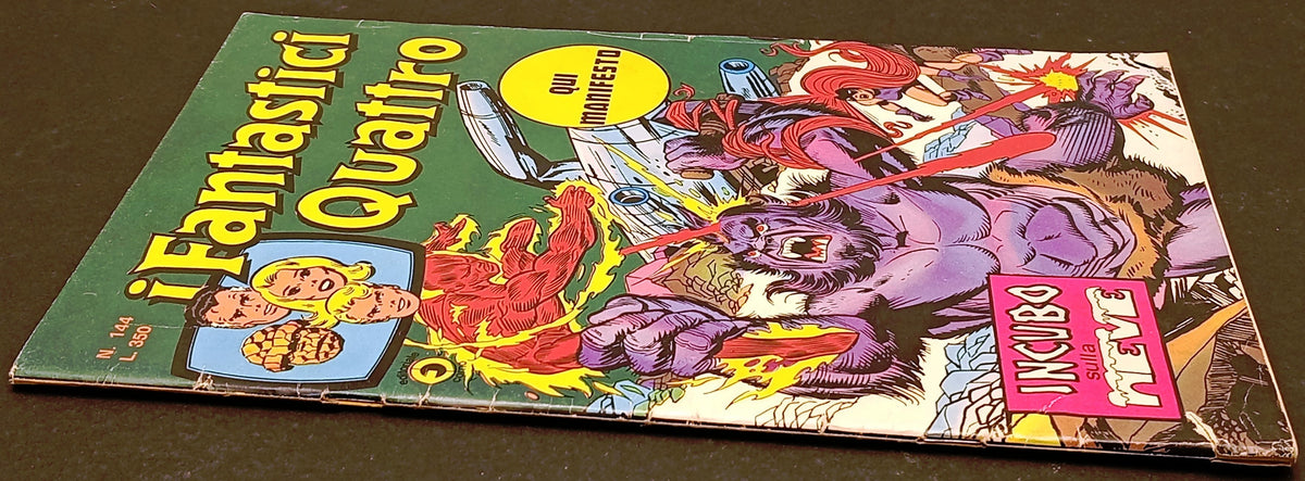 I Fantastici Quattro n.144 Incubo sulla neve - Corno - 1976 - L26