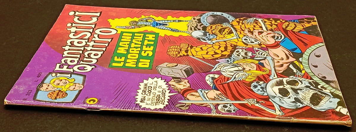 I Fantastici Quattro n.203 Le mani mortali di Seth - Corno - 1979 - L26
