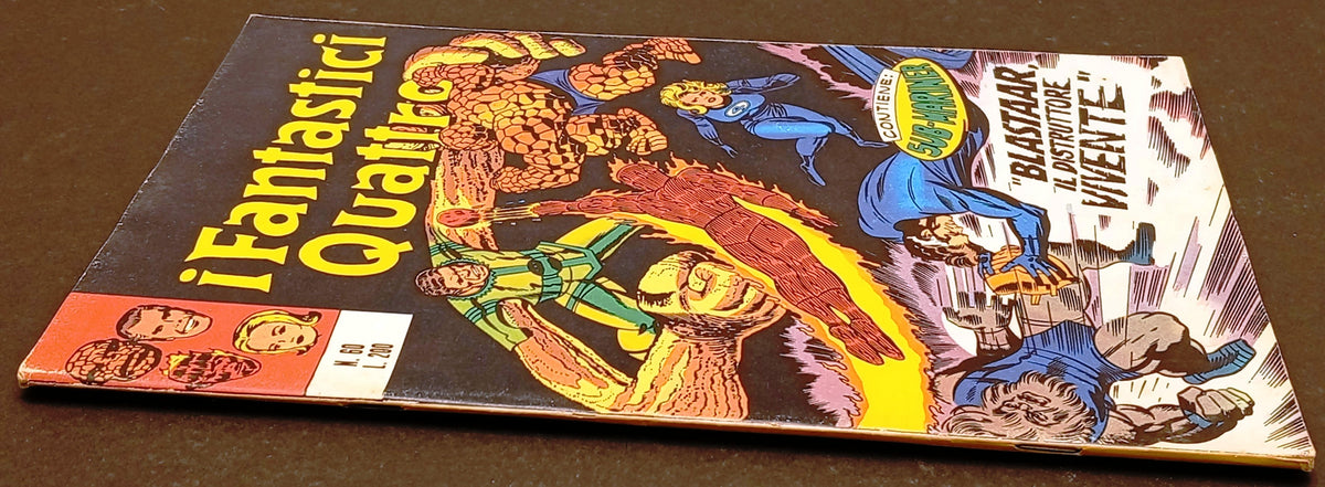 I Fantastici Quattro n.60 Blastaar il distruttore vivente - Corno - 1973 - L26