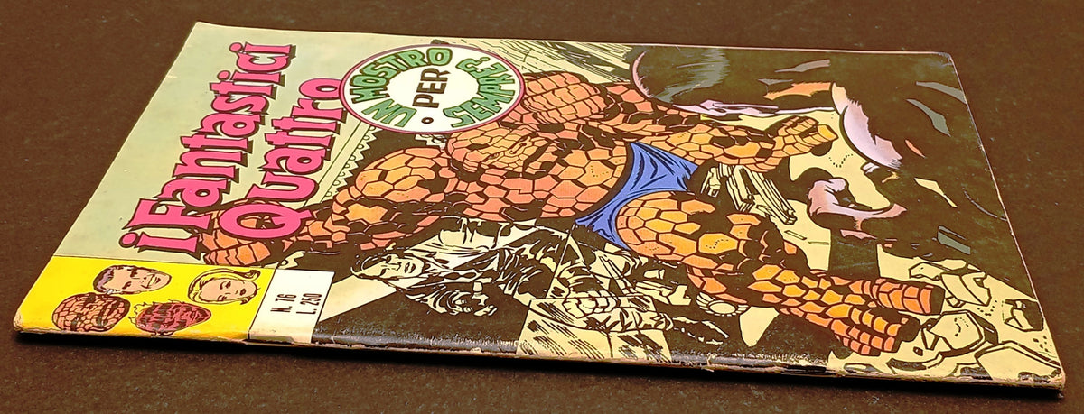 I Fantastici Quattro n.76 Un mostro per sempre - Corno - 1974 - L26