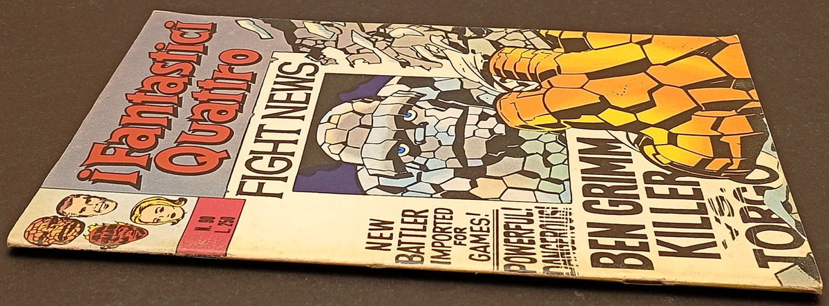 I Fantastici Quattro n.90 Ben Grimm Killer - Corno - 1974 - L26