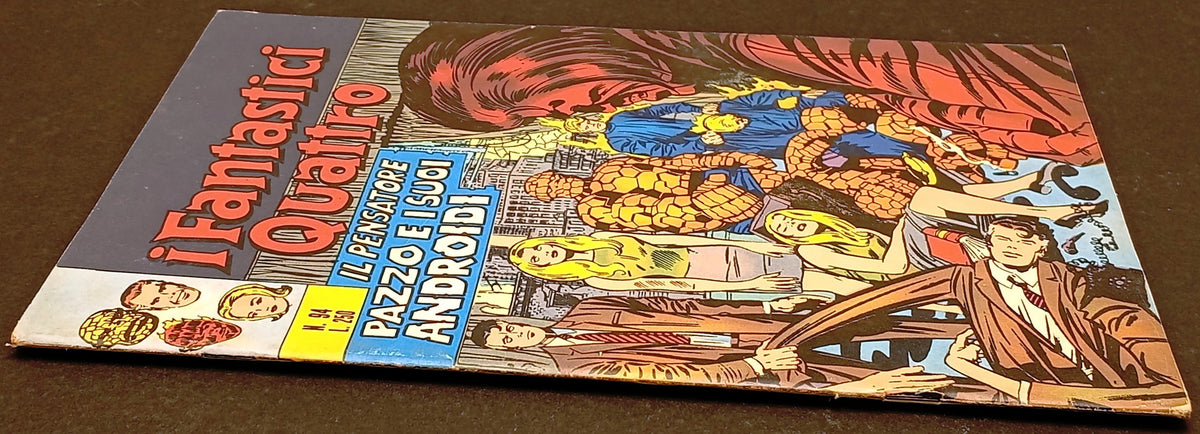 I Fantastici Quattro n.94 Il pensatore pazzo e gli androidi - Corno - 1974 - L26