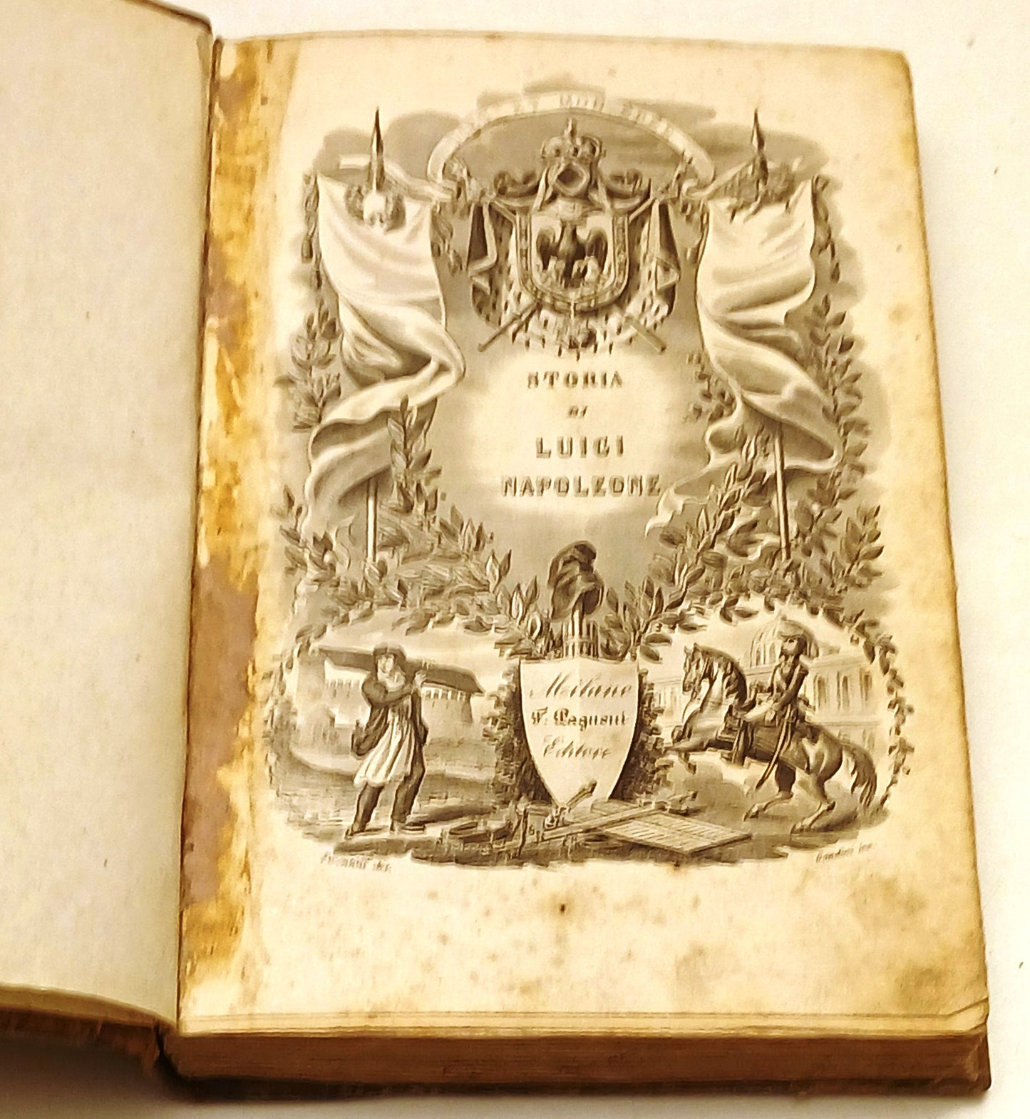 Storia della vita di Luigi Napoleone Guerra d'Oriente - Fellens- Pagnoni- ZFS53