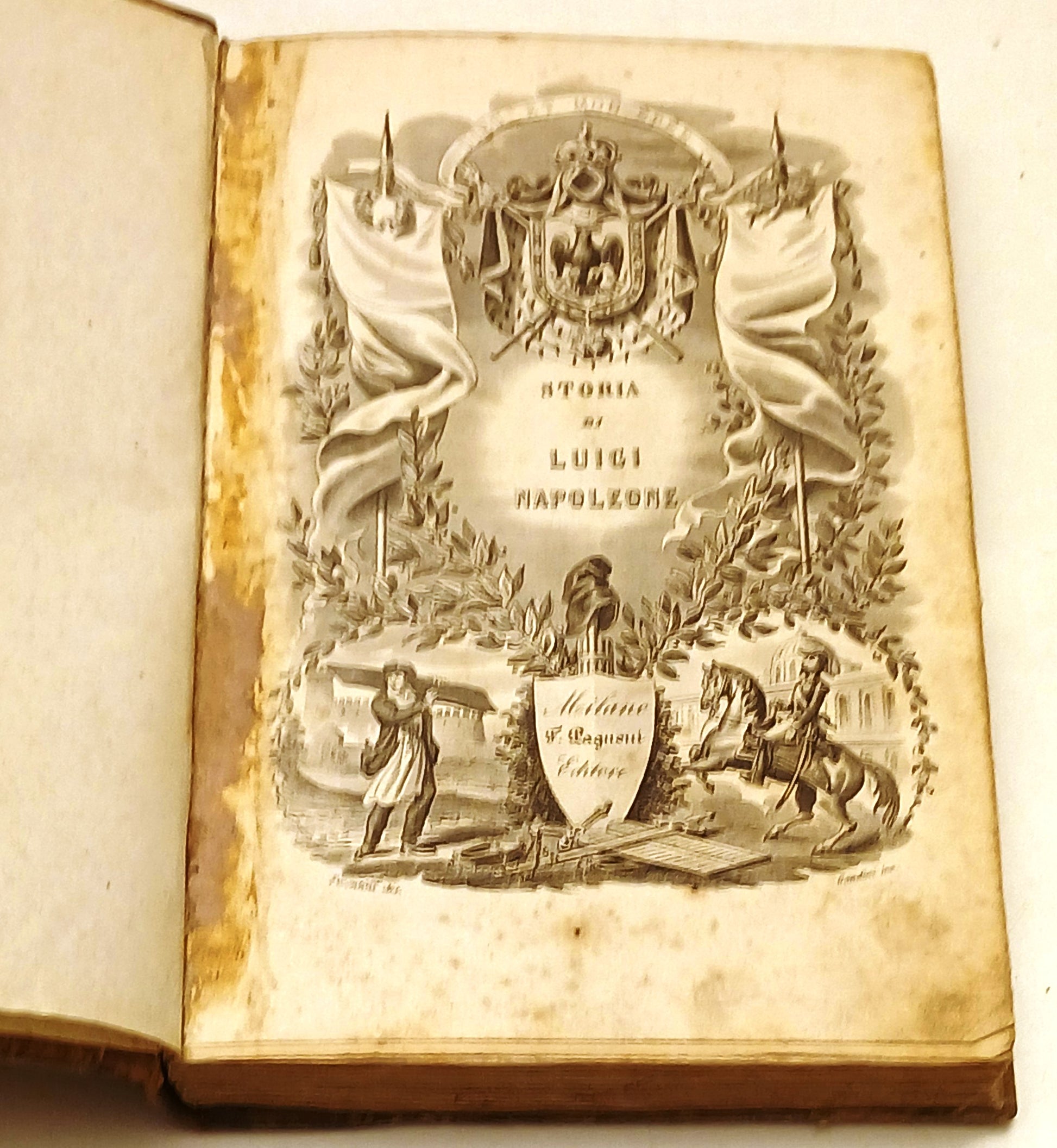 Storia della vita di Luigi Napoleone Guerra d'Oriente - Fellens- Pagnoni- ZFS53
