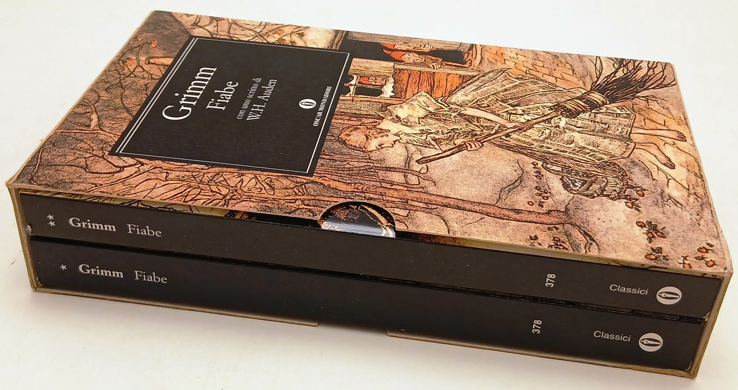 LN- FIABE COFANETTO 2 VOLUMI - GRIMM - OSCAR MONDADORI - B - XFS