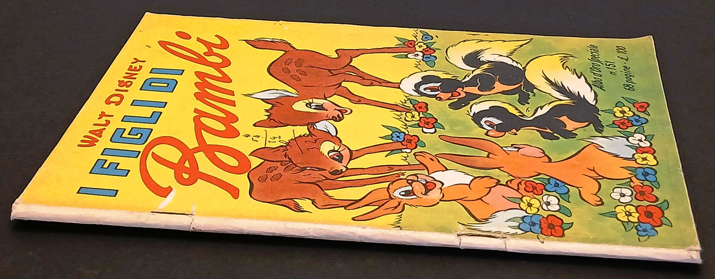 Albo d'oro Speciale n.151 I figli di Bamby - Mondadori - 1949 - originale - H26