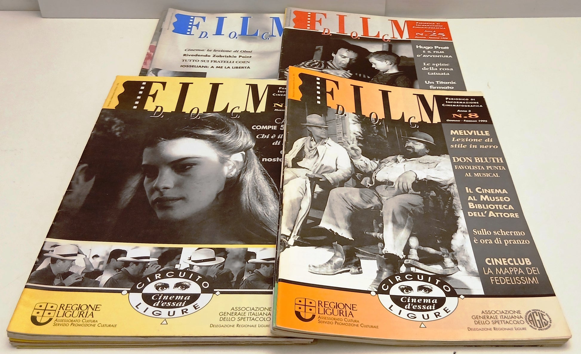 Rivista Film D.O.C. 27 numeri 1994/2003 - Circuito cinema d'essai ligure- YFS435