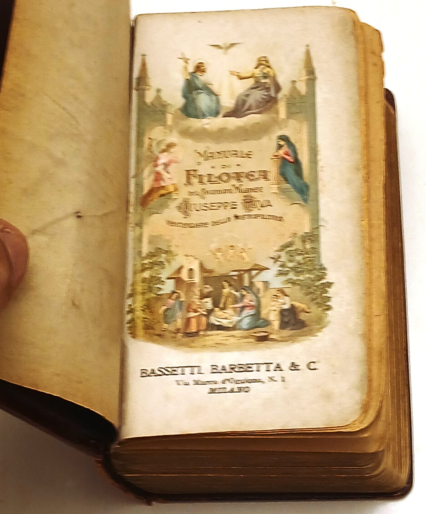 Manuale di Filotea - Giuseppe Riva - Bassetti Barbera - 1897 - LCH29