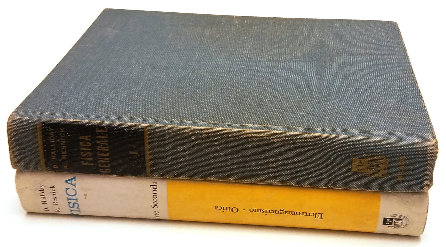 Fisica 2 volumi - David Halliday Robert Resnick - Ambrosiana - YFS729