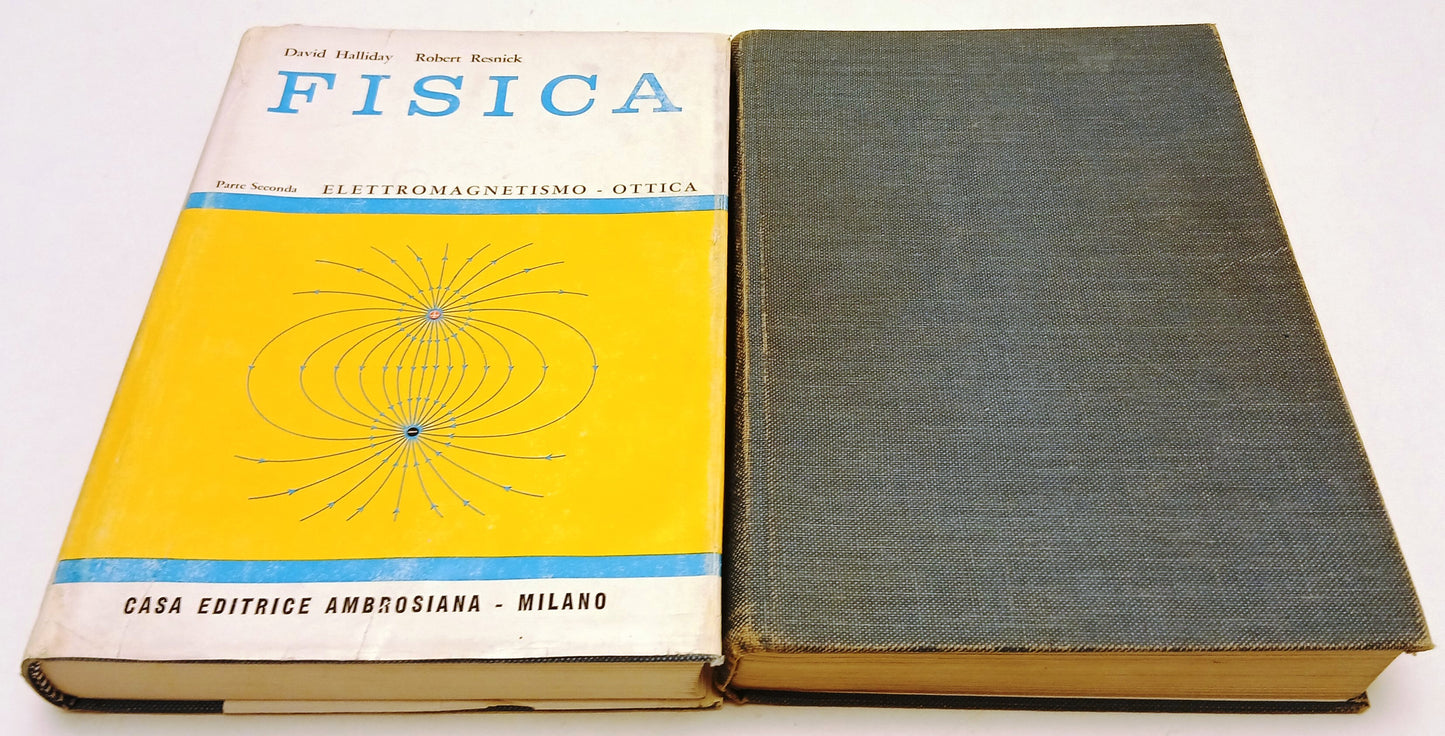 Fisica 2 volumi - David Halliday Robert Resnick - Ambrosiana - YFS729