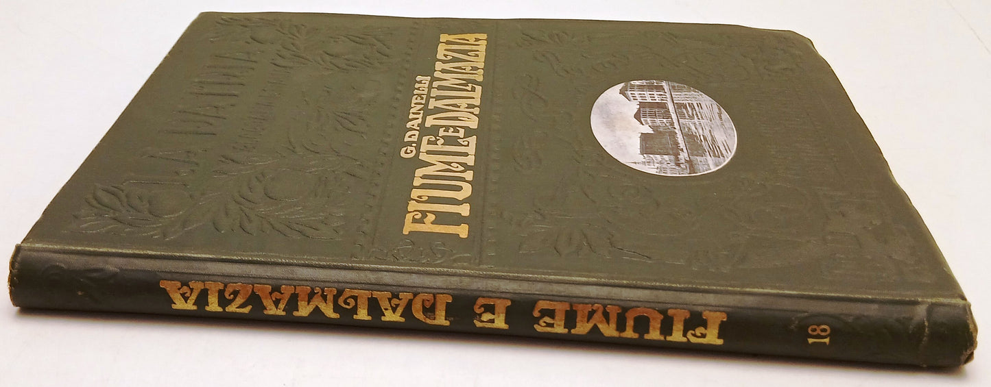Fiume Dalmazia - Dainelli - UTET La Patria Geografia d'Italia - 1925 - YFS311