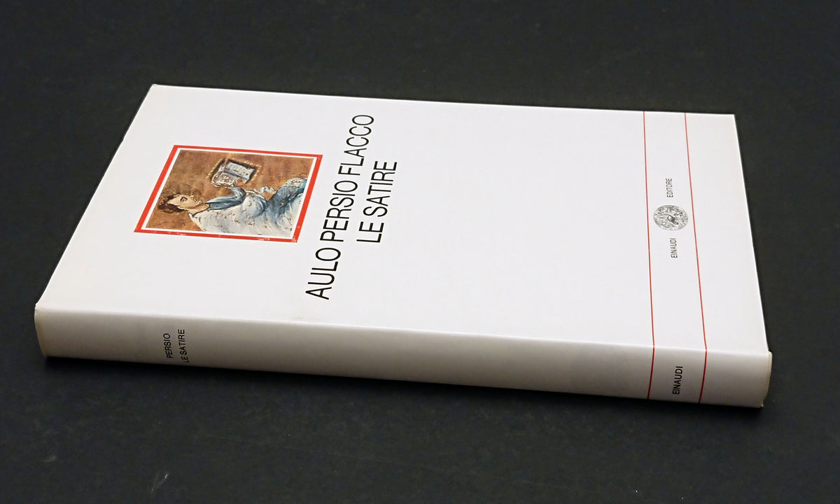 Le satire- A. Persio Flacco- Einaudi I Millenni- 1a ed. mag-1971- cofanetto- XFS