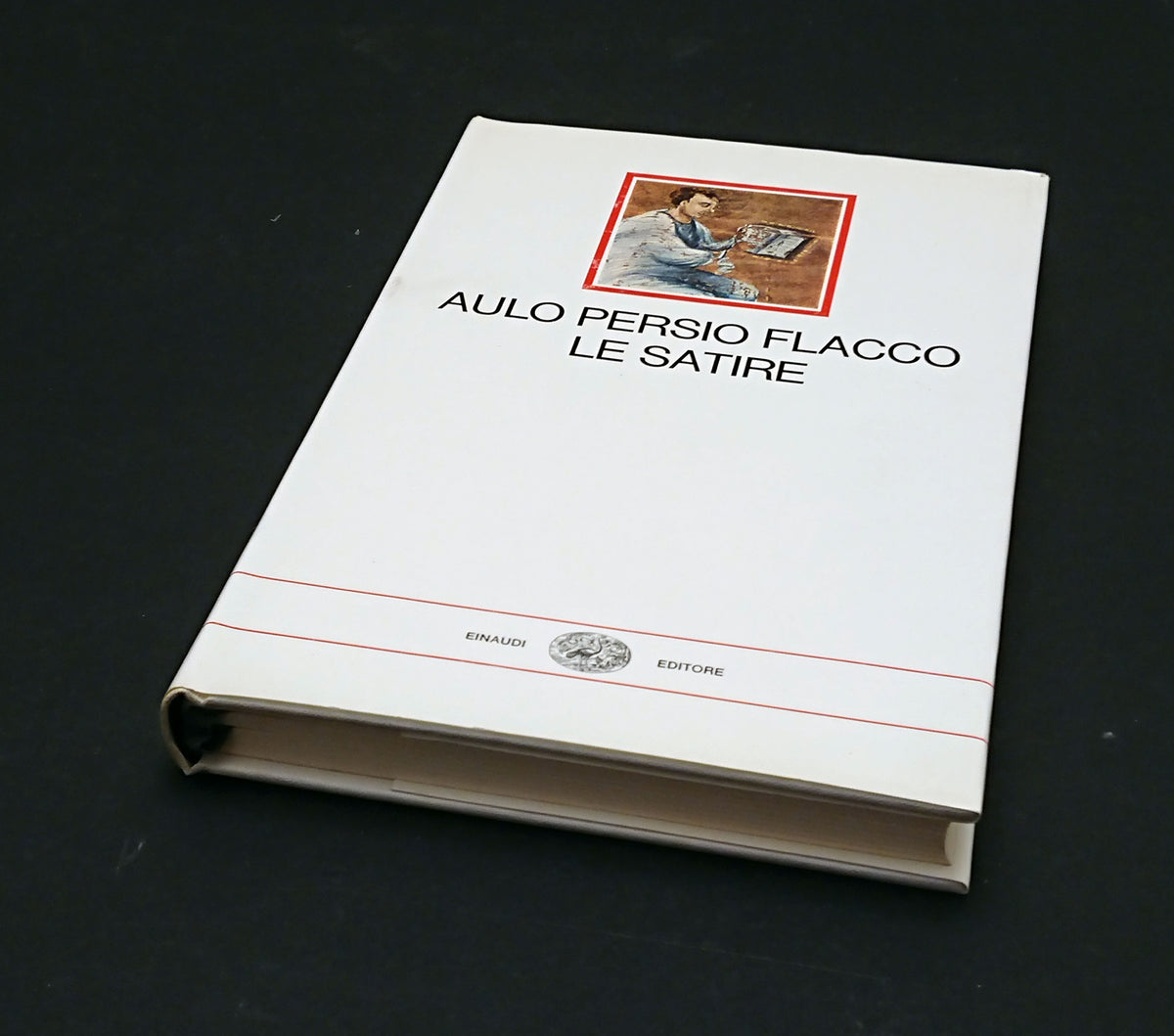 Le satire- A. Persio Flacco- Einaudi I Millenni- 1a ed. mag-1971- cofanetto- XFS