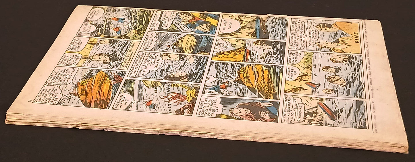 Albo d'oro n.75 Il flagello dei mari del sud - Mondadori - 1947 - originale- H26