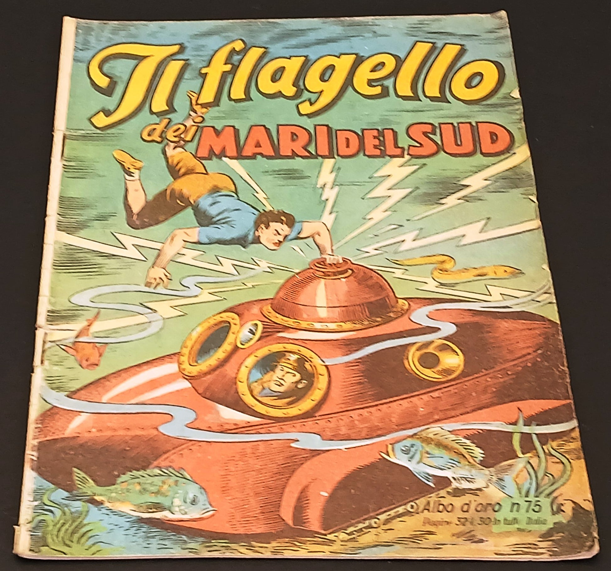 Albo d'oro n.75 Il flagello dei mari del sud - Mondadori - 1947 - originale- H26