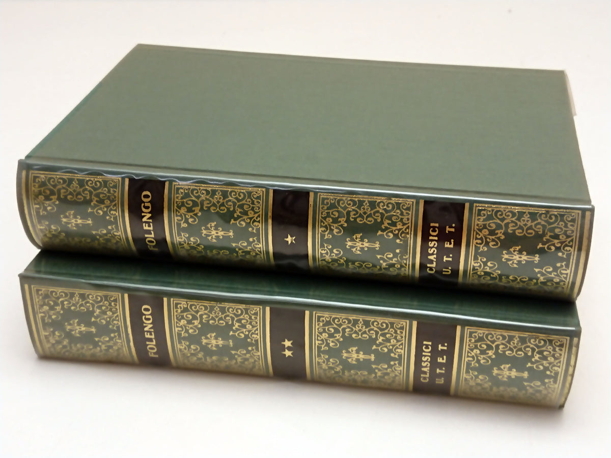Baldus (2 volumi) - Teofilo Folengo - UTET Classici Italiani - 1a ed. 1997 - XFS