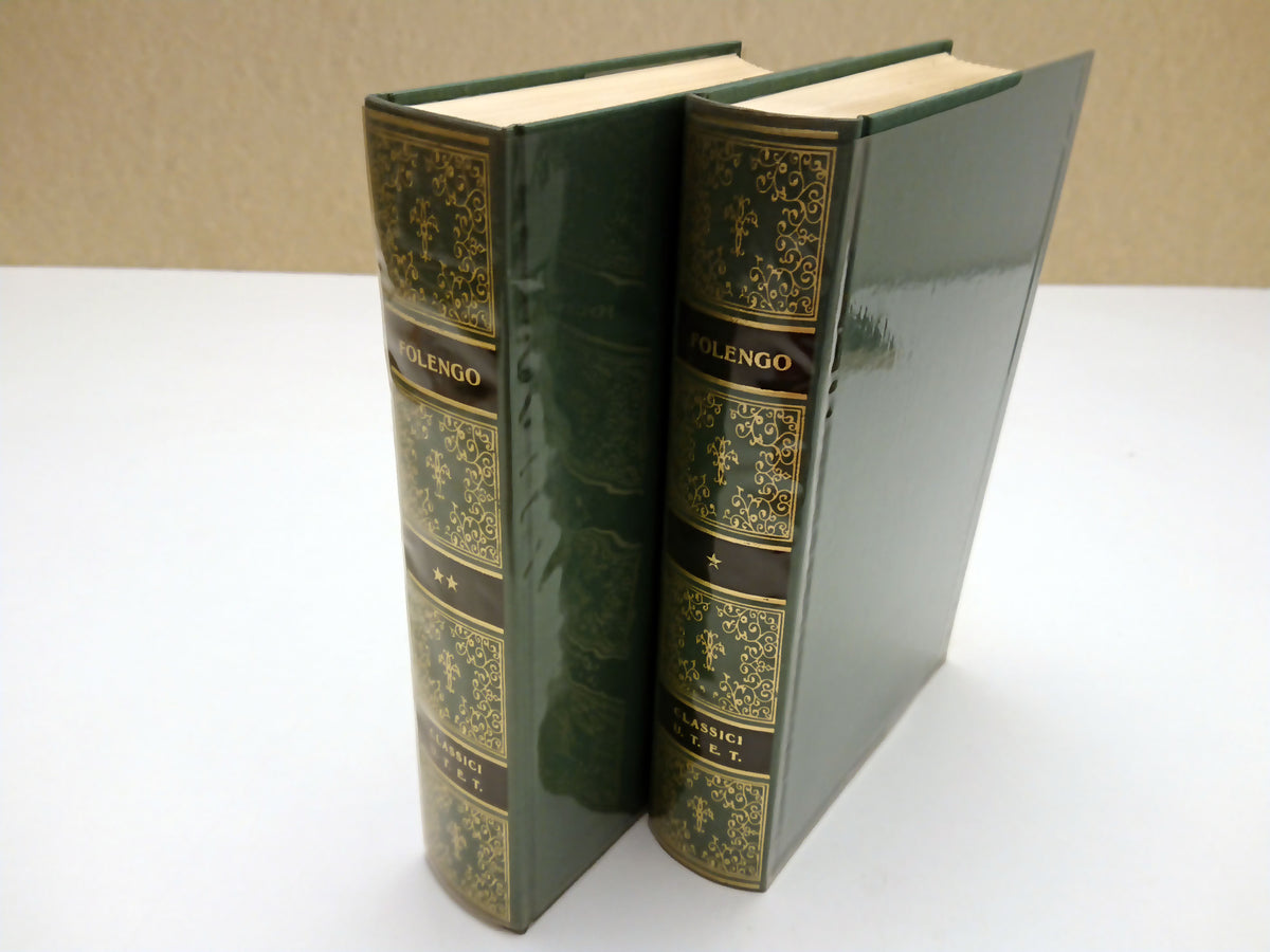 Baldus (2 volumi) - Teofilo Folengo - UTET Classici Italiani - 1a ed. 1997 - XFS