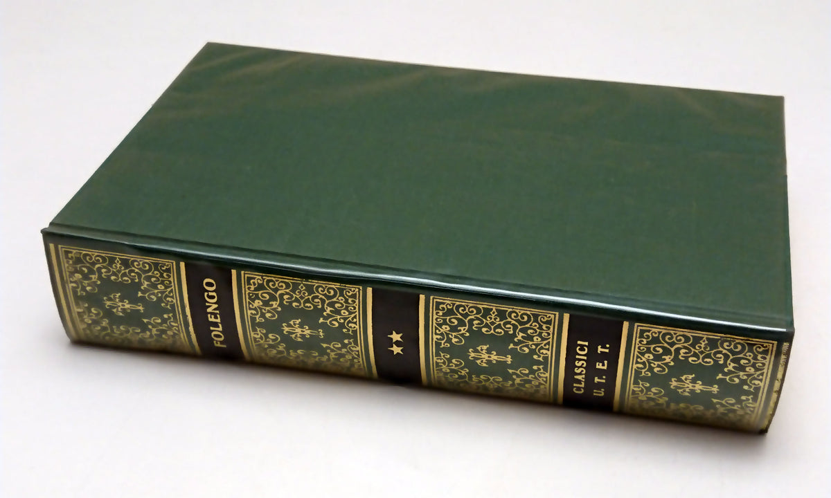 Baldus (2 volumi) - Teofilo Folengo - UTET Classici Italiani - 1a ed. 1997 - XFS