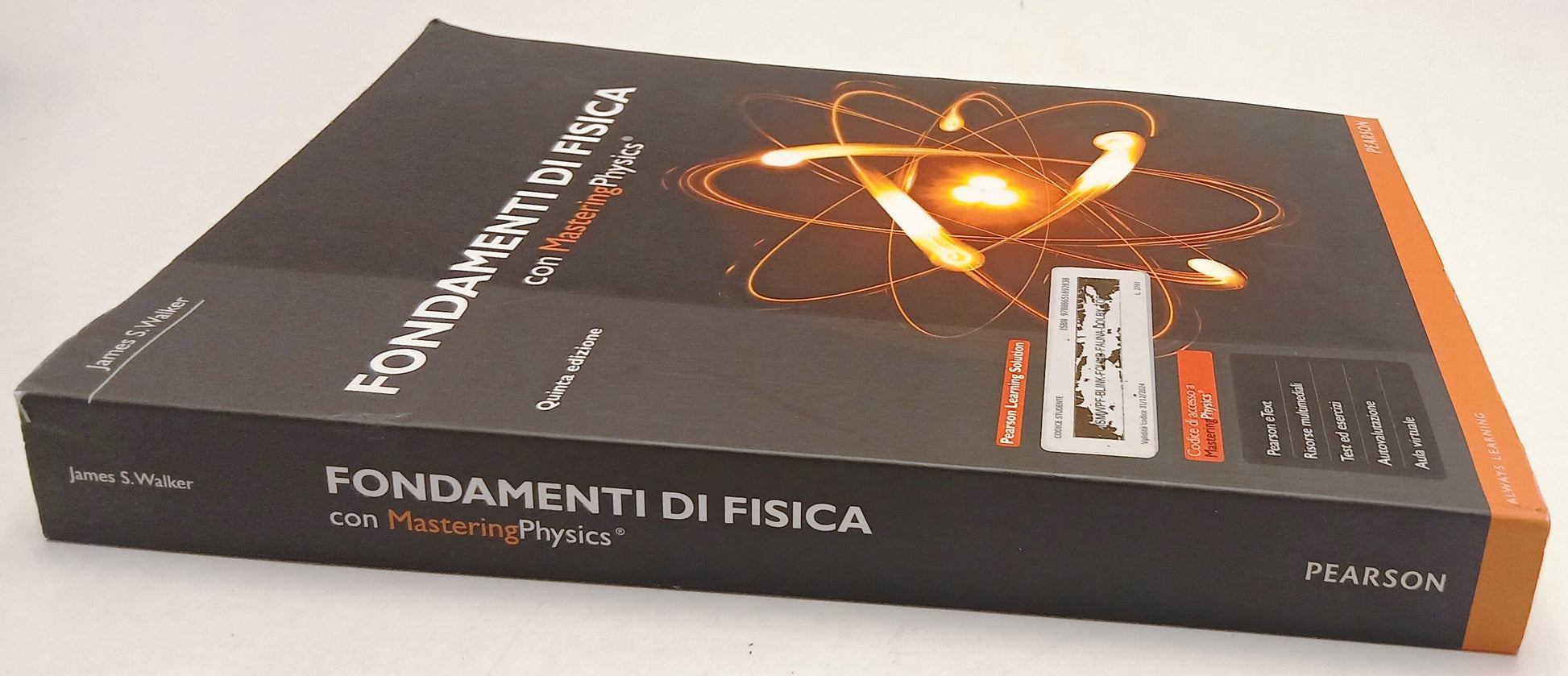 Fondamenti di fisica con Mastering Physics - James S. Walker - Pearson - YFS809