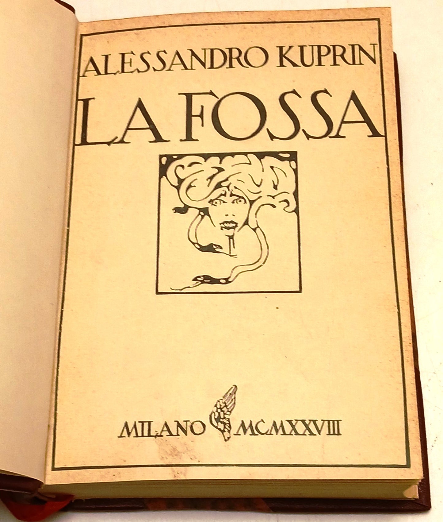 La fossa - Alessandro Kuprin - Monanni - 1a ed. - rilegato - ZFS236