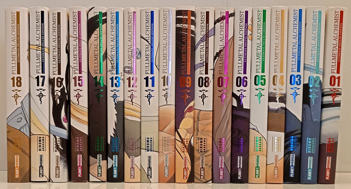 Fullmetal Alchemist Ultimate Deluxe Edition 1/18 completa - Planet Manga - L26