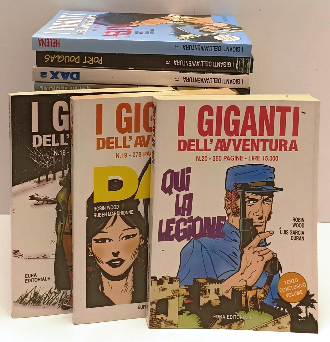 FZ- I GIGANTI DELL'AVVENTURA 1/77 QUASI COMPLETA - EURA EDITORIALE - B - BLCG9