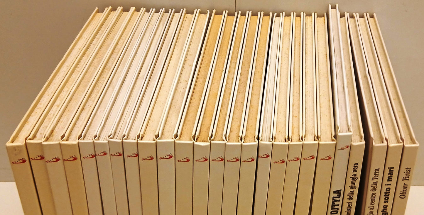 FV- IL GIORNALINO ROMANZI A FUMETTI 25 VOLUMI PINOCCHIO ALADINO LOR JIM - G25