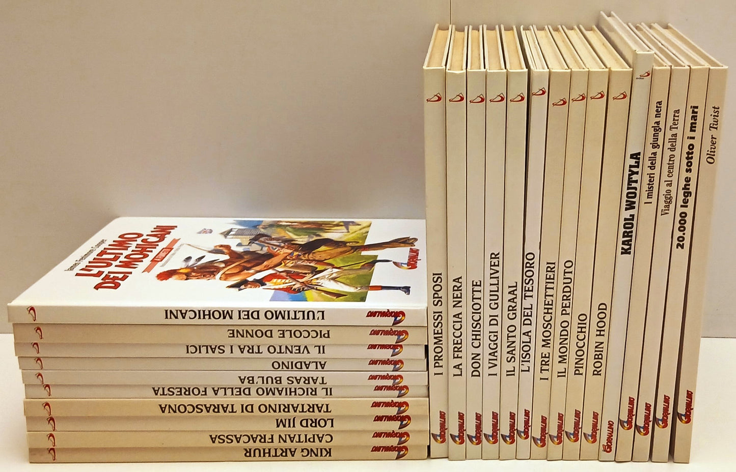 FV- IL GIORNALINO ROMANZI A FUMETTI 25 VOLUMI PINOCCHIO ALADINO LOR JIM - G25