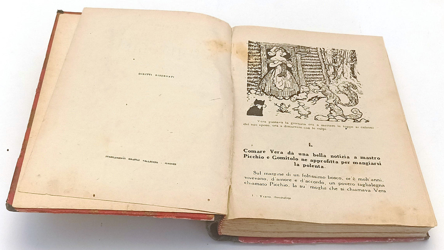 LB- GOMITOLINO ILLUSTRATO RILEGATO - YAMBO - VALLECCHI PER RAGAZZI - C - XFS130