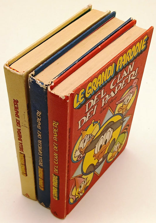 FD- LE GRANDI PARODIE 3 VOLUMI BANDA FAMIGLIA CLAN PAPERI - MONDADORI - C - N25