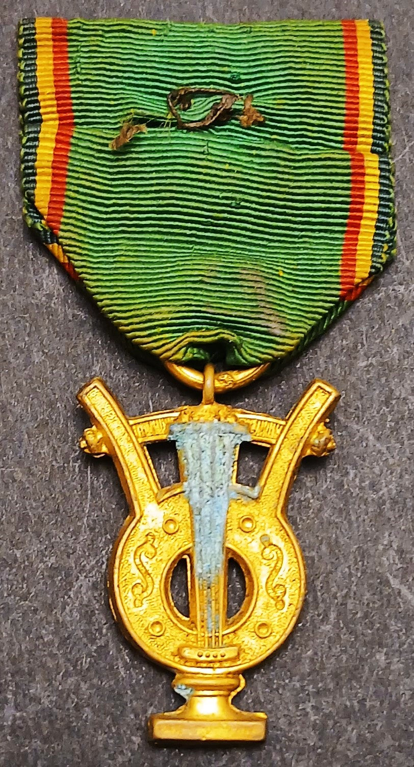 CB- Medaglia Francia Banda Fanfare de Courville - con nastrino - GTTS190