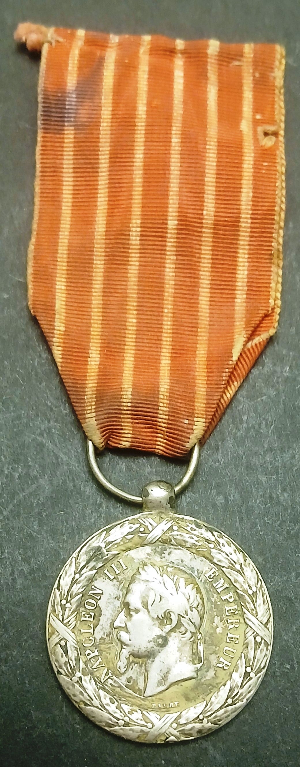 CB- Medaglia Napoleone III Campagne d'Italia inc. Barre - in argento - GTTS207