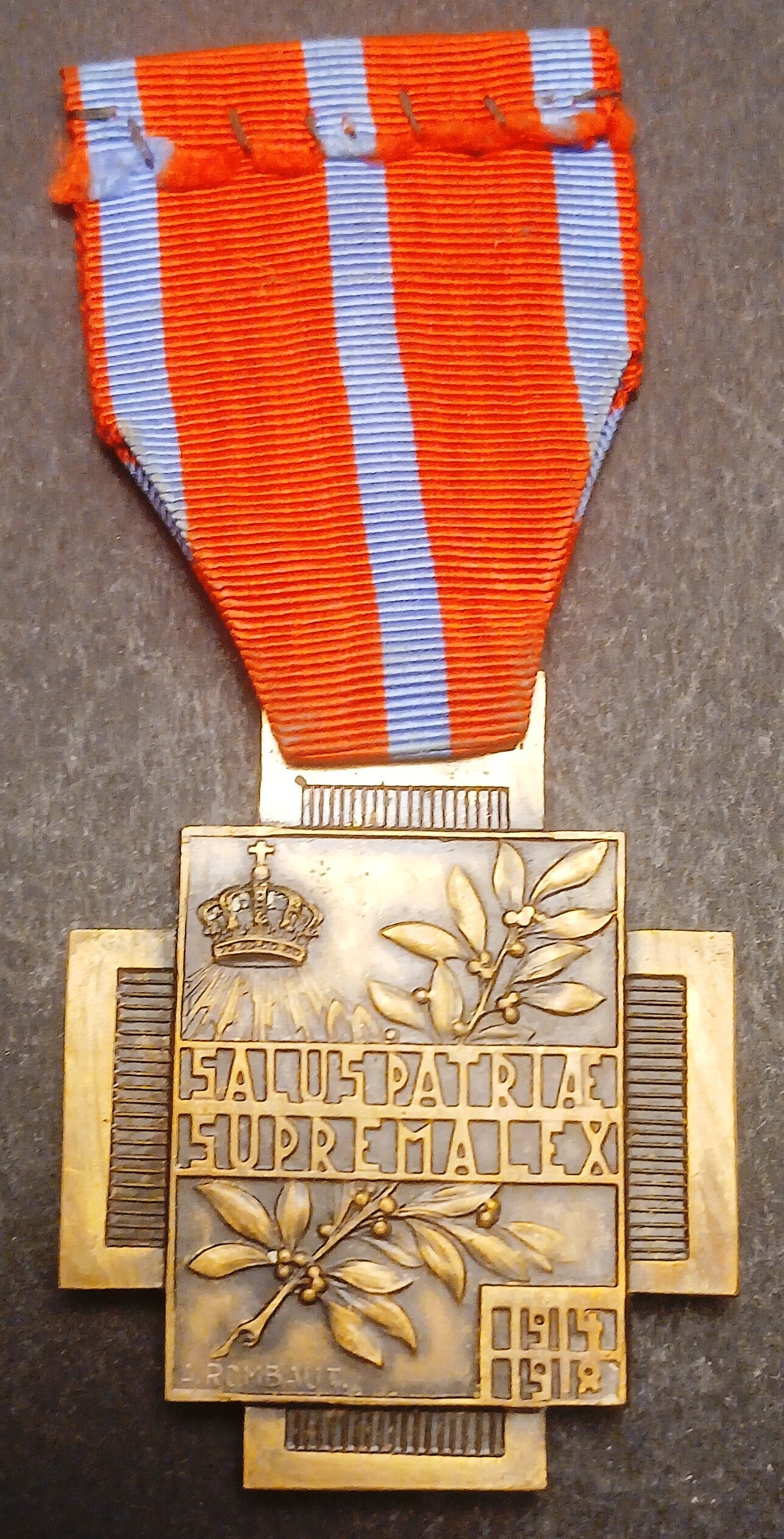 CB- Medaglia Belgio Salus Patria Suprema Lex - GTTS214