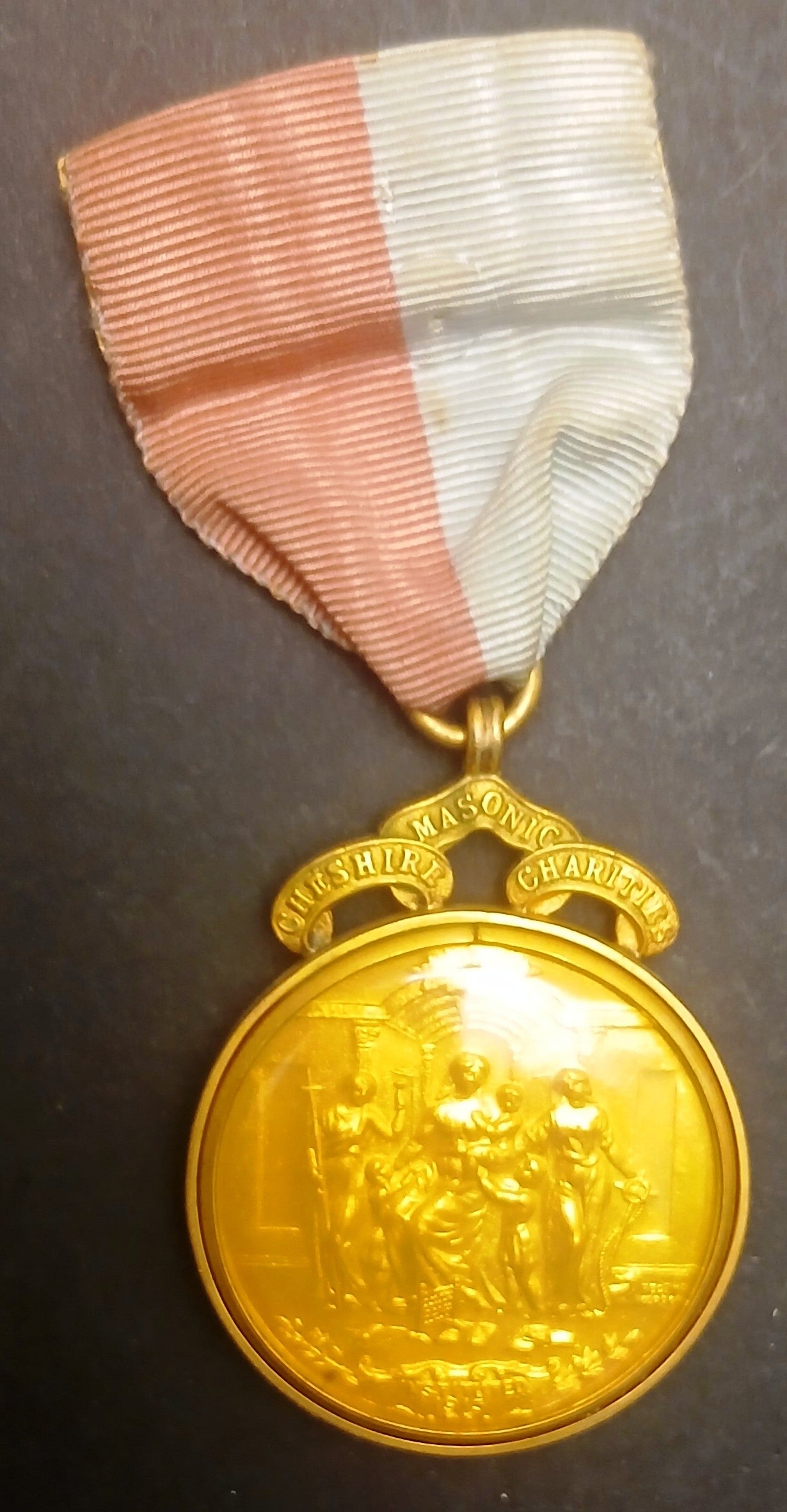 CB- Medaglia Inghilterra Massoneria Massonica 1915 - GTTS222