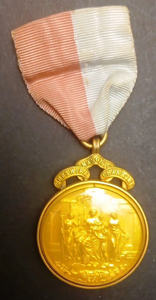 CB- Medaglia Inghilterra Massoneria Massonica 1915 - GTTS222