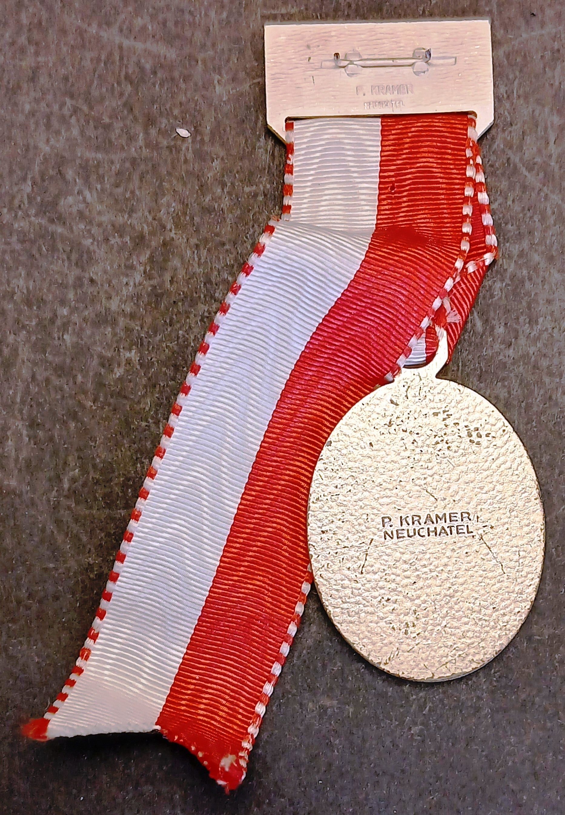 Medaglia Chalaus-schiessen Buochs 1962 - Paul Kramer Neuchatel - GTTS289