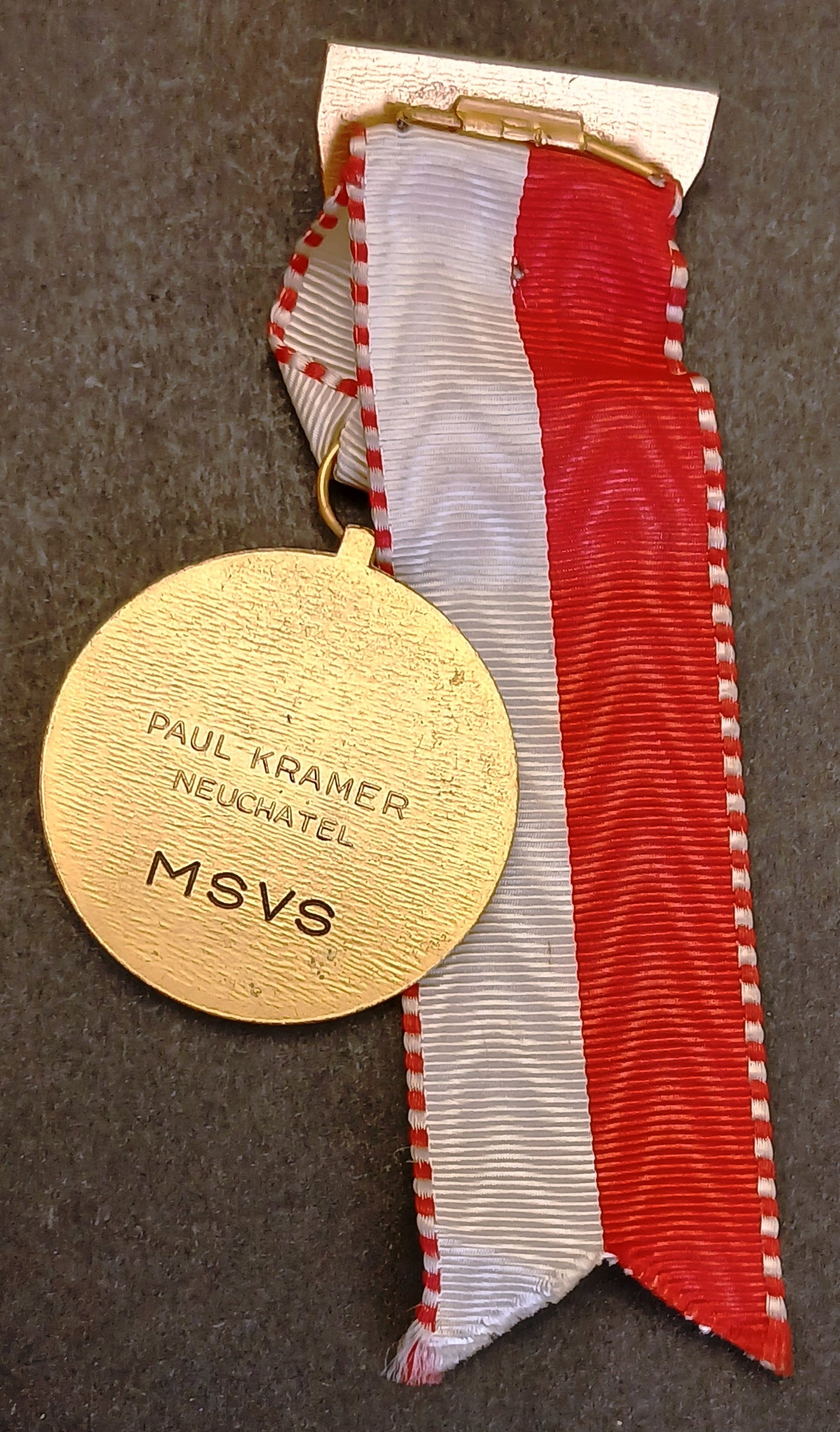 Medaglia Vereins Meisterschaft 1958 - Paul Kramer Neuchatel - MSVS - GTTS291