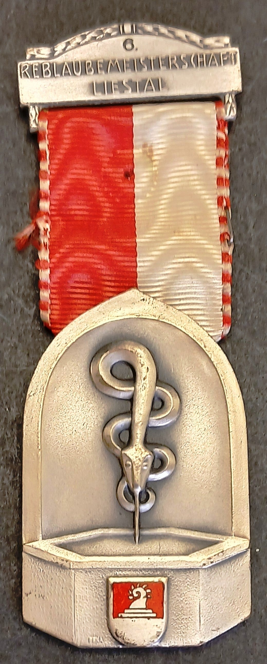 Medaglia Reblaube Meisterschaft Liestal - Genfer Brunnen 1959 - GTTS298