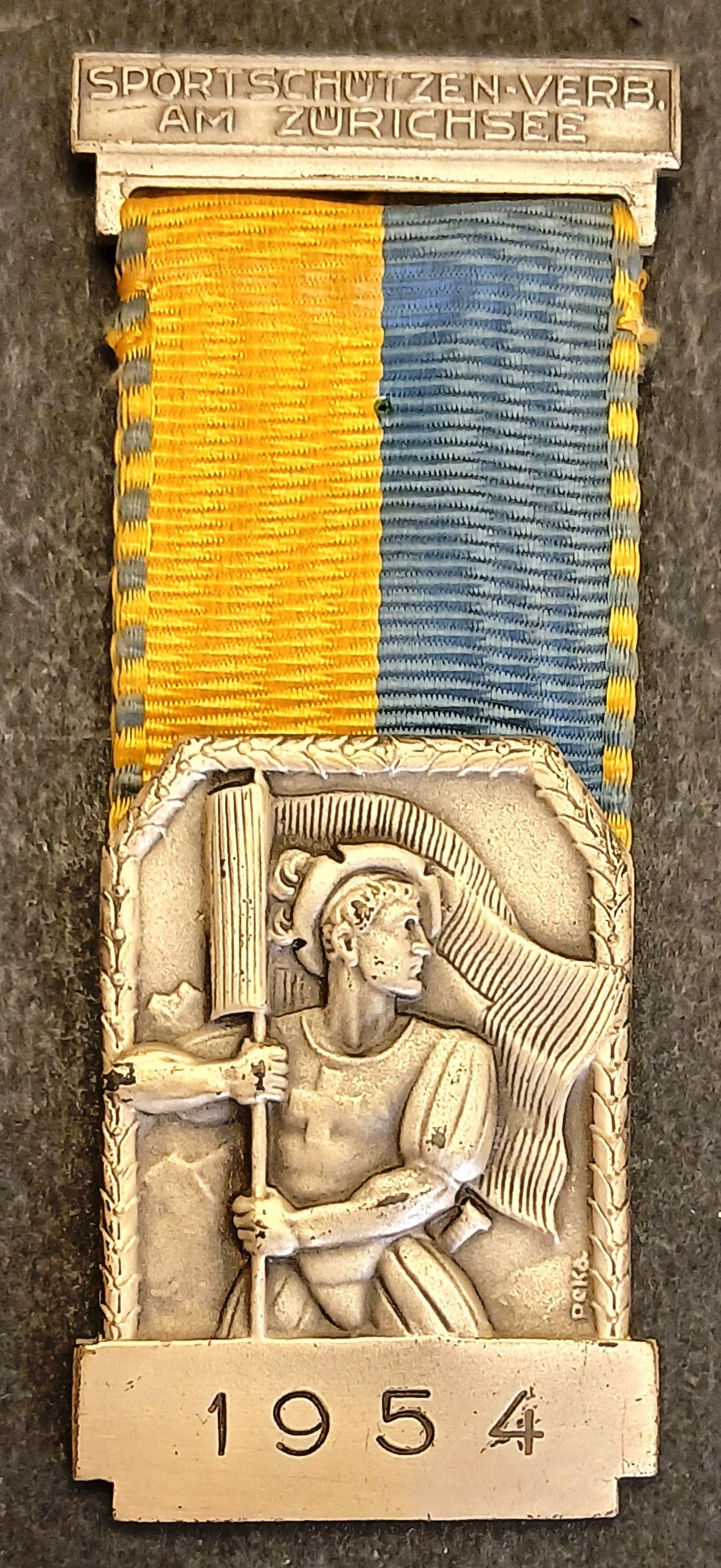 Medaglia Sports Schutzen Verb. Am Zurichsee 1954 - nastrino - GTTS299