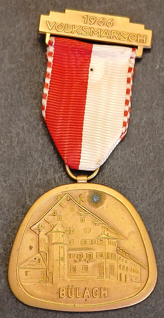Medaglia 1966 Volksmarsch Bulach - Louis Meyer Zurich - GTTS306