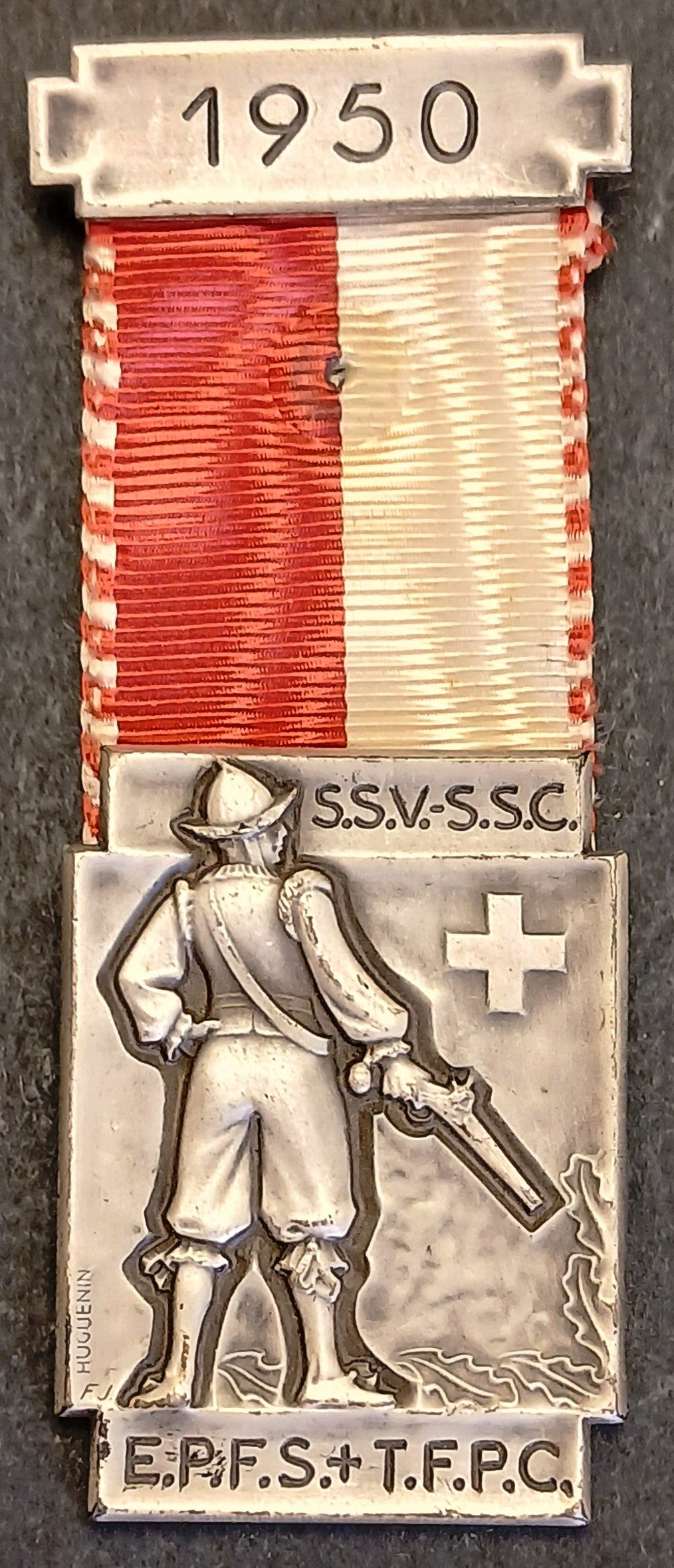 Medaglia 1950 Die Entwicklung L'Histoire du tir La storia del tiro - GTTS309