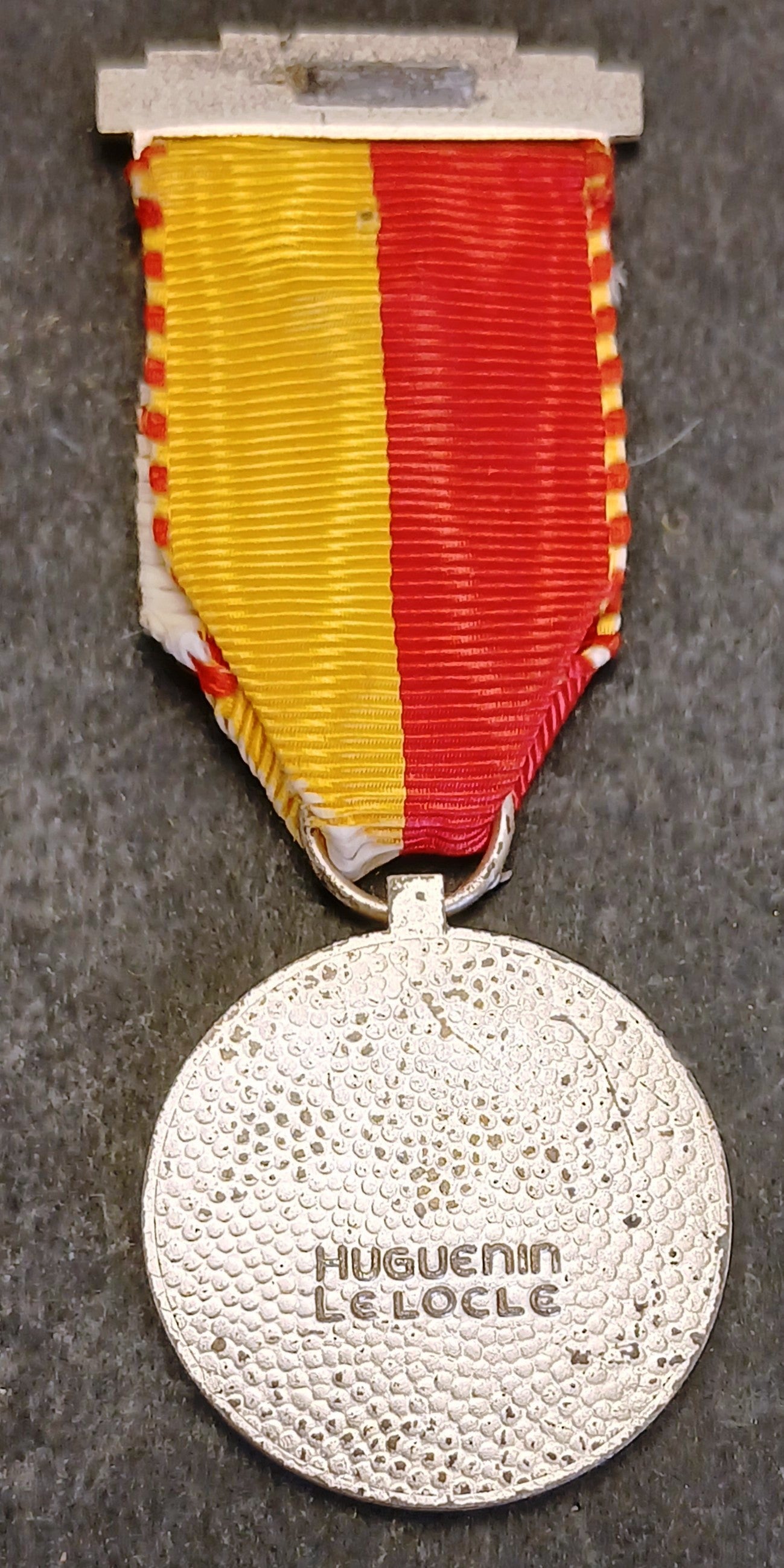 Medaglia Kranz Auszeichnung Freischessen Fraubrunnen 1955 Huguenin Locle-GTTS318