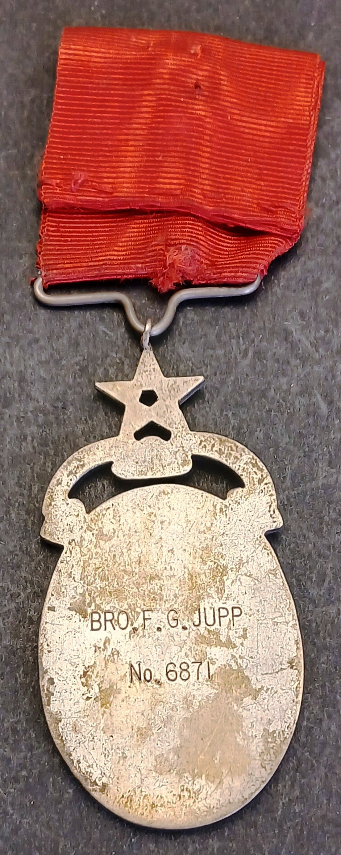Medaglia Aegros Sanat Humanitas - Bro F. G. Jupp - GTTS319
