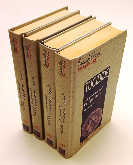 LN- LA GUERRA DEL PELOPONNESO 1/4 - TUCIDIDE - FABBRI- CLASSICI GRECI- C- YFS969